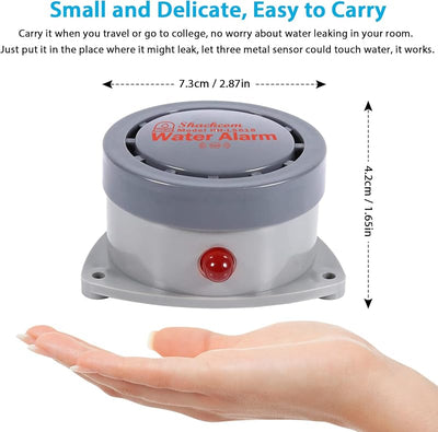 Detector fugas agua 110dB inalámbrico 5 unidades baño cocina