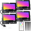 Luz inundación LED 500W 5000LM RGBW control Bluetooth IP66