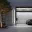 Luz pared LED larga 59" IP65 negro exteriores