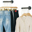 2 Barras Ropa Pared Perchero 14pulg Exhibición Boutique