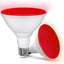 2 Bombillas Led Rojas E26 15W para Exteriores No Regulables