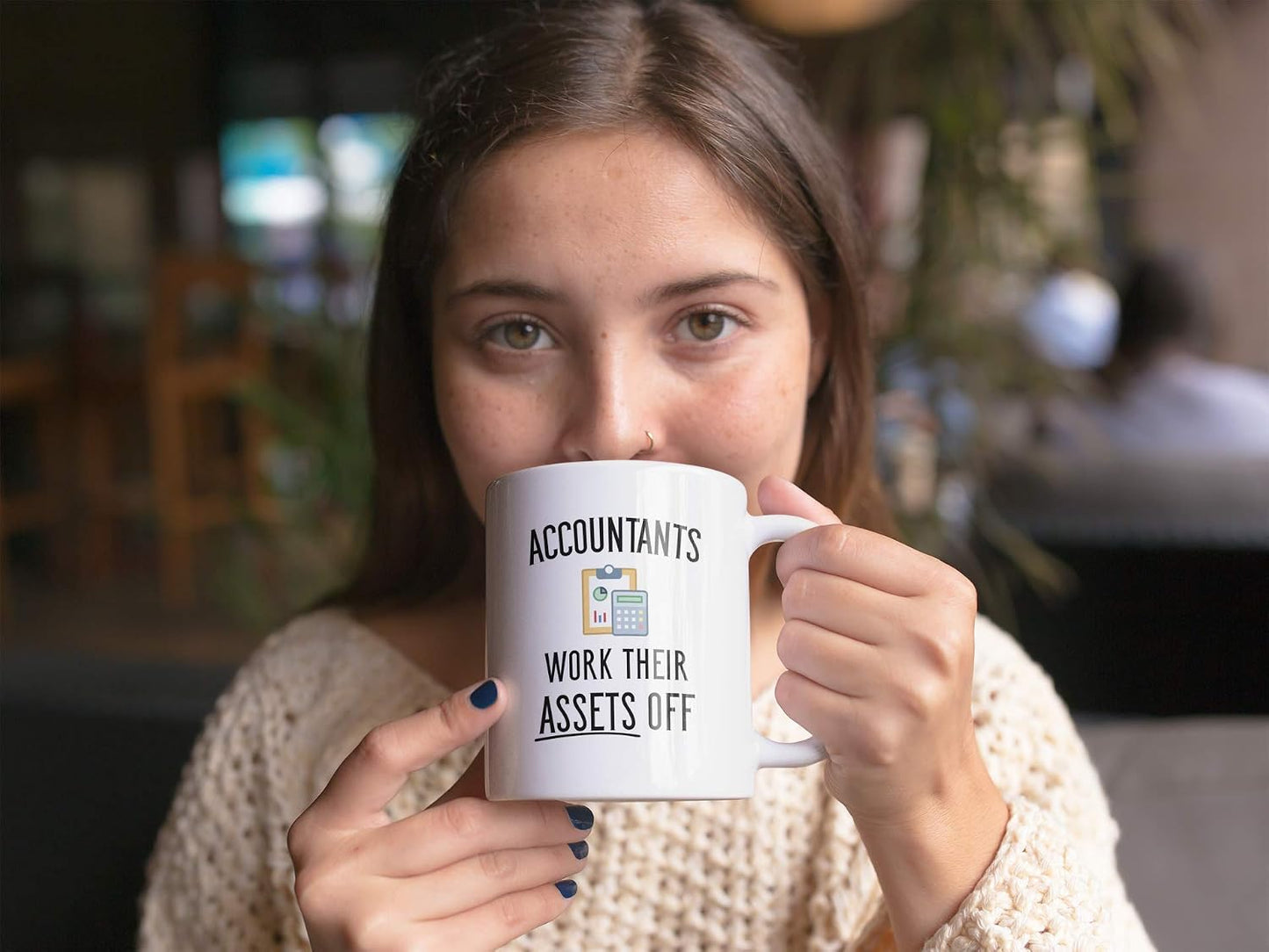 Taza café contable 11oz regalo para contador asesor