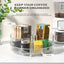 Pack 2 Organiz. Lazy Susan 9" Giratorio Cocina