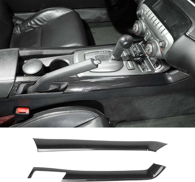 Cubierta fibra carbono consola central Chevy Camaro 10-15