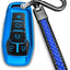 Funda llavero Ford TPU 5 botones comp 2016-17 azul