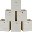 6 Cajas Almacenamiento Plegables Tela Oxford 10.2x10.2x11"