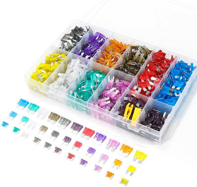 Kit 366 fusibles auto 2A a 40A