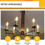 Bombilla LED candelabro 60W eq 2700K blanco cálido CA11