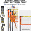 Redon voleibol portátil 32ft poste acero 1.25 malla 28-ply