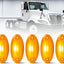 5 Luces LED Cabina Apto Camiones International 2008-18