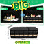 Organiz. maletero impermeable plegable negro gran tamaño