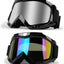Gafas motocicleta UV400 antiempañamiento visión amplia