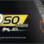 Cadena acero 114 eslabones O-ring serie 520