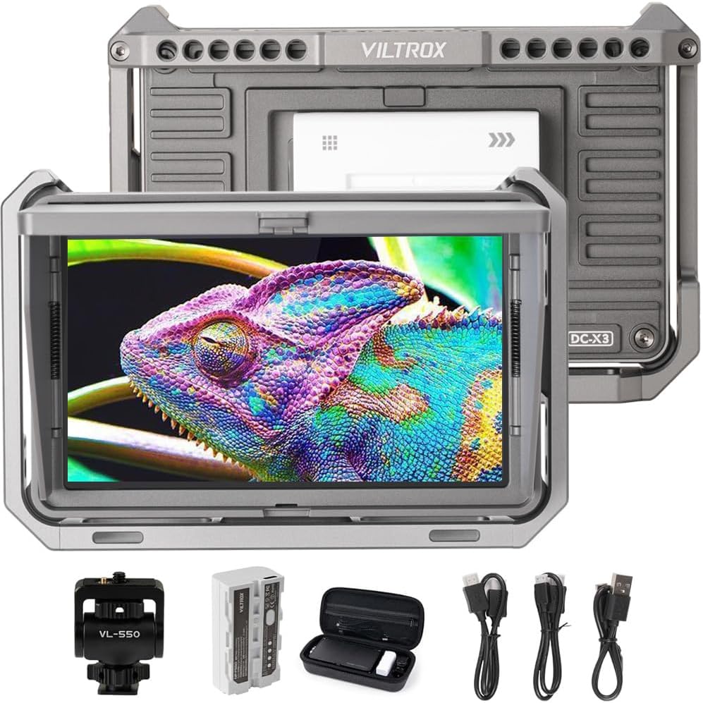 Monitor 6pulg Full HD 2000Nits con HDMI 4K y 3G-SDI