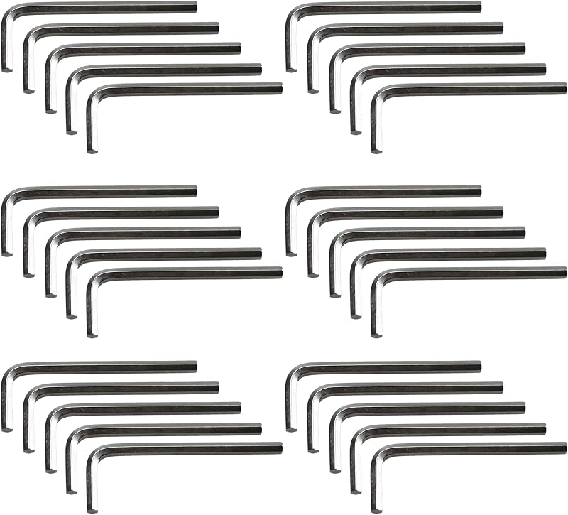 Set 50 llaves Allen 0.118pulg forma L reparación