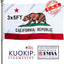 Bandera California 3x5ft doble cara ojales latón