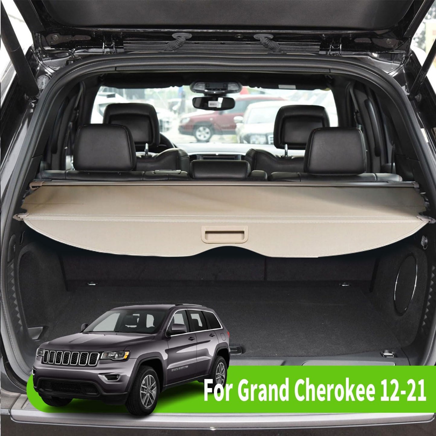 Cubierta maletero Jeep Grand Cherokee 2011 Beige