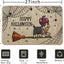 Tapete Halloween bulldog francés 17x27pulg exterior