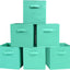 Cubos plegables tela con asas 10.5x11x10.5"