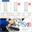 Tuercas cónicas estriadas 1/2-20 para rueda 2pulg negro set 20