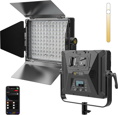 Luz LED bicolor 80W control Bluetooth 2700K-6500K estudio