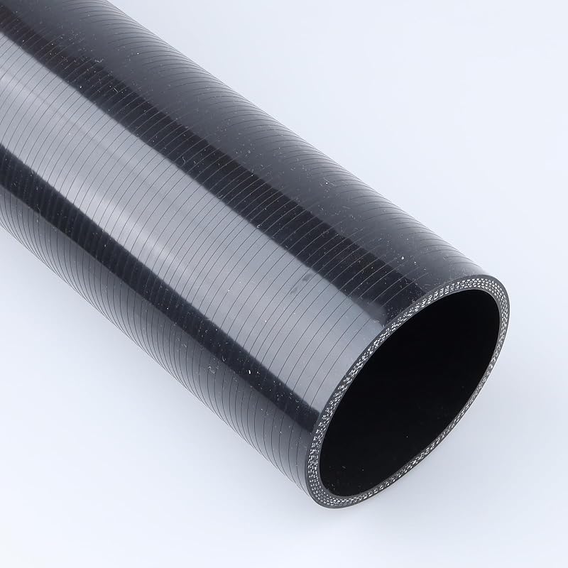 Manguera refrigerante silicona negra 2ft