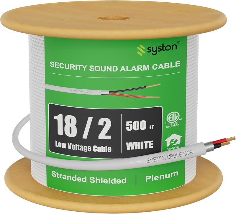 Cable alarma sonido estación seguridad incendios cobre