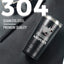 Vaso 20oz a prueba de derrames con tapa regalo negro