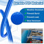 Manguera piscina 2.5pulg x 110ft doble PVC resistente