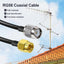 Cable adaptador SMA a TNC RG58 5m para LAN inalámbricos