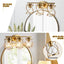 Luces tocad. modernas con soporte jaula 3 luces color dorado