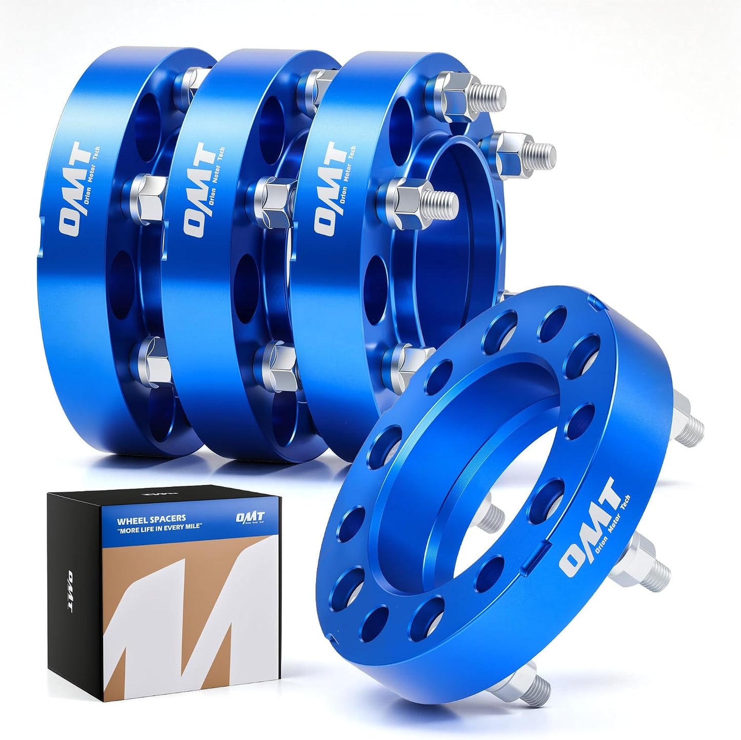 Espaciadores rueda 6x5.5 3.2cm azul comp FJ Cruiser