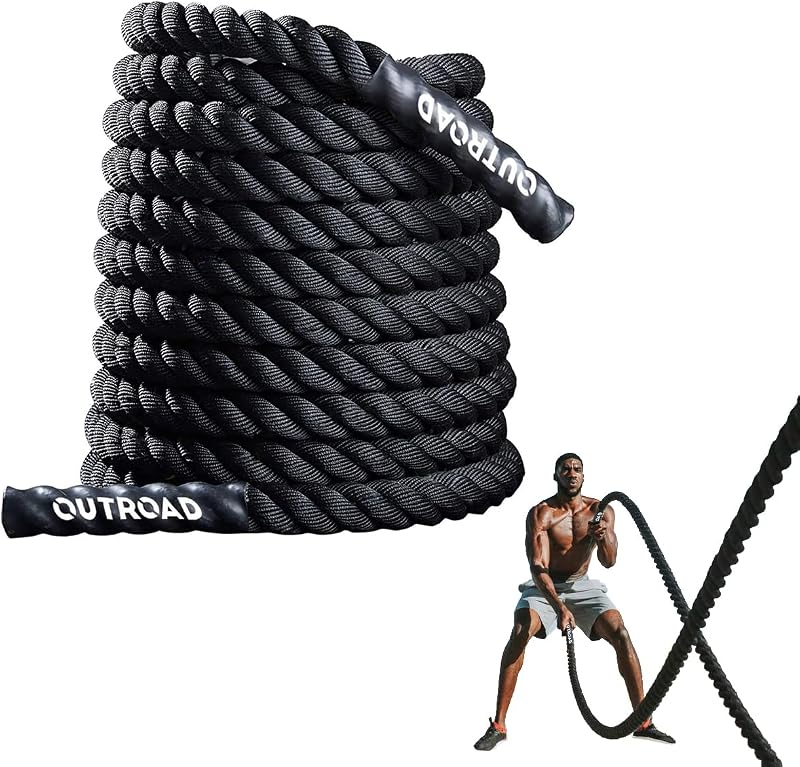 Cuerda entrenamiento crossfit 1.5" 30ft poliéster