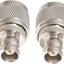 2 Pzas Adaptador BNC Hembra a UHF Macho PL259