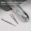 Cuchillo utilitario plegable con 10 cuchillas de afeitar