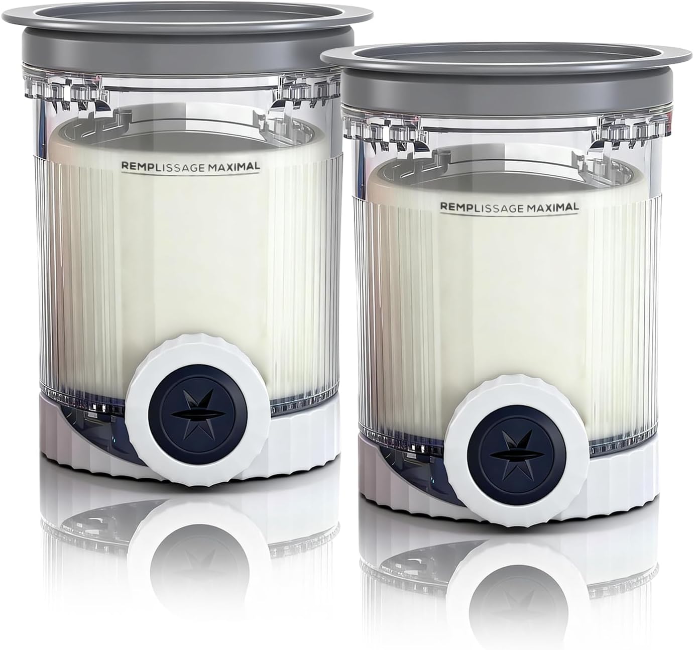 2 Pzas Tapas Ninja Creami Swirl Comp NC700 Sin BPA