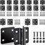 10 Conectores E-Track Acero Atornillable para Camiones