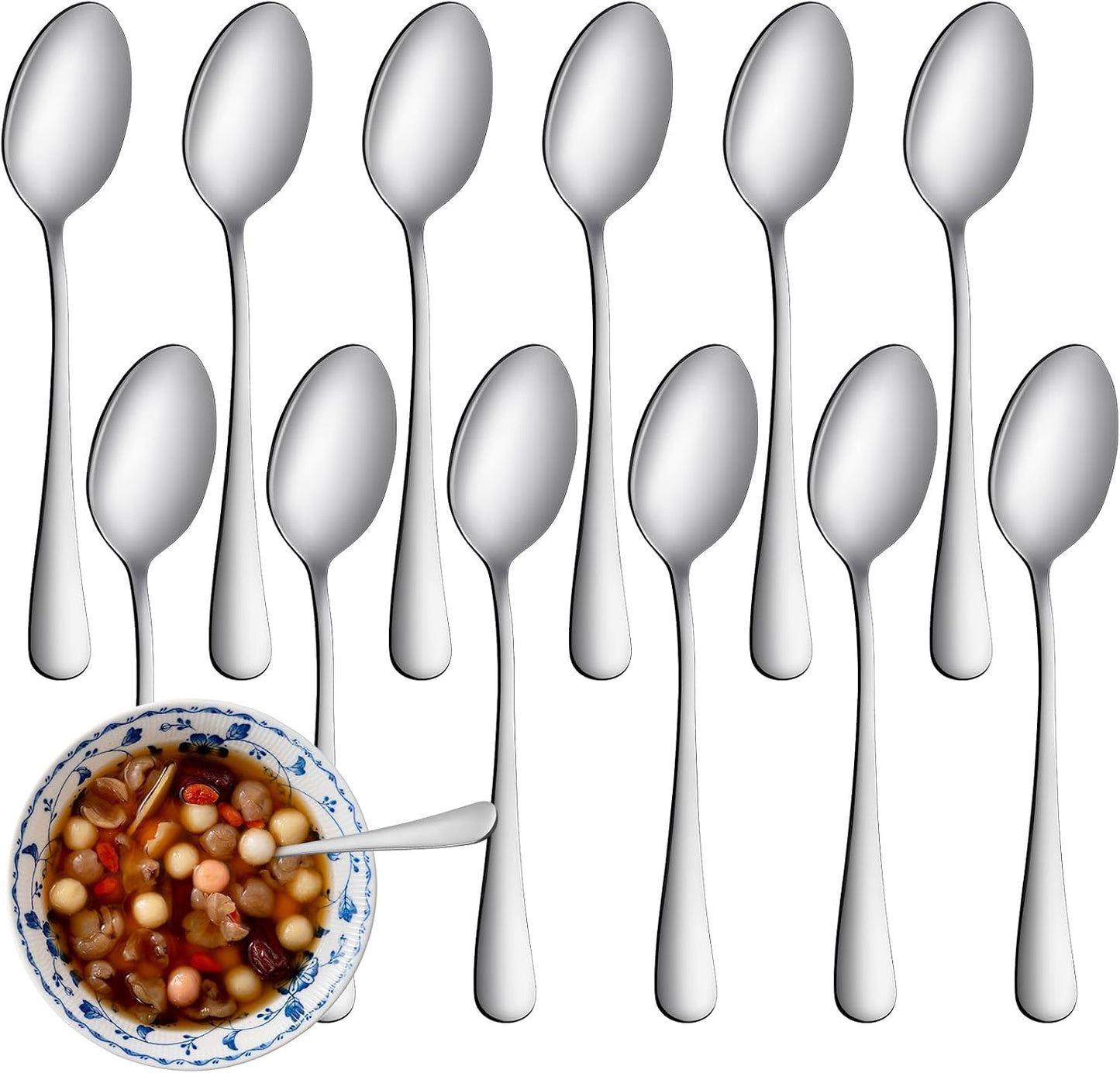 Set 16 cucharaditas acero inox grado alimenticio