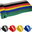 60 Bridas Ajustables 6pulg Multicolor con Gancho y Bucle