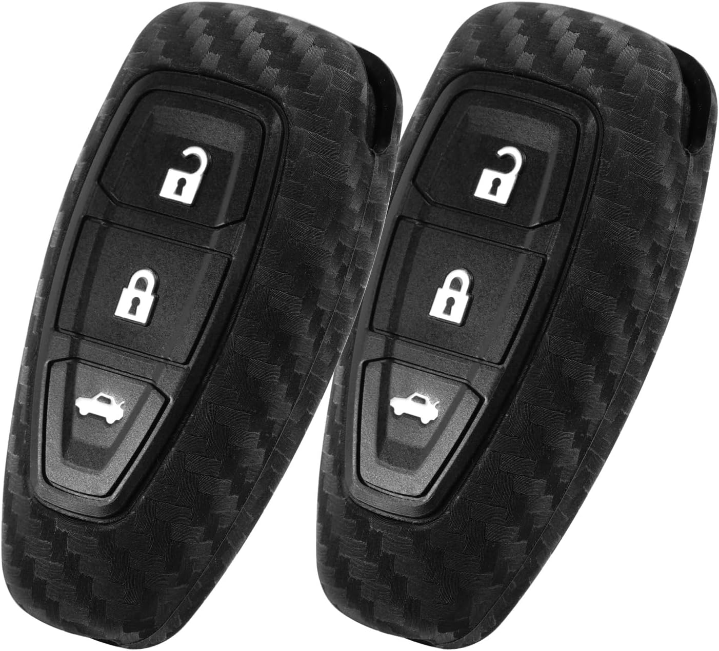 2 Pzas Funda llave silicona comp Ford C-MAX Escape Fiesta