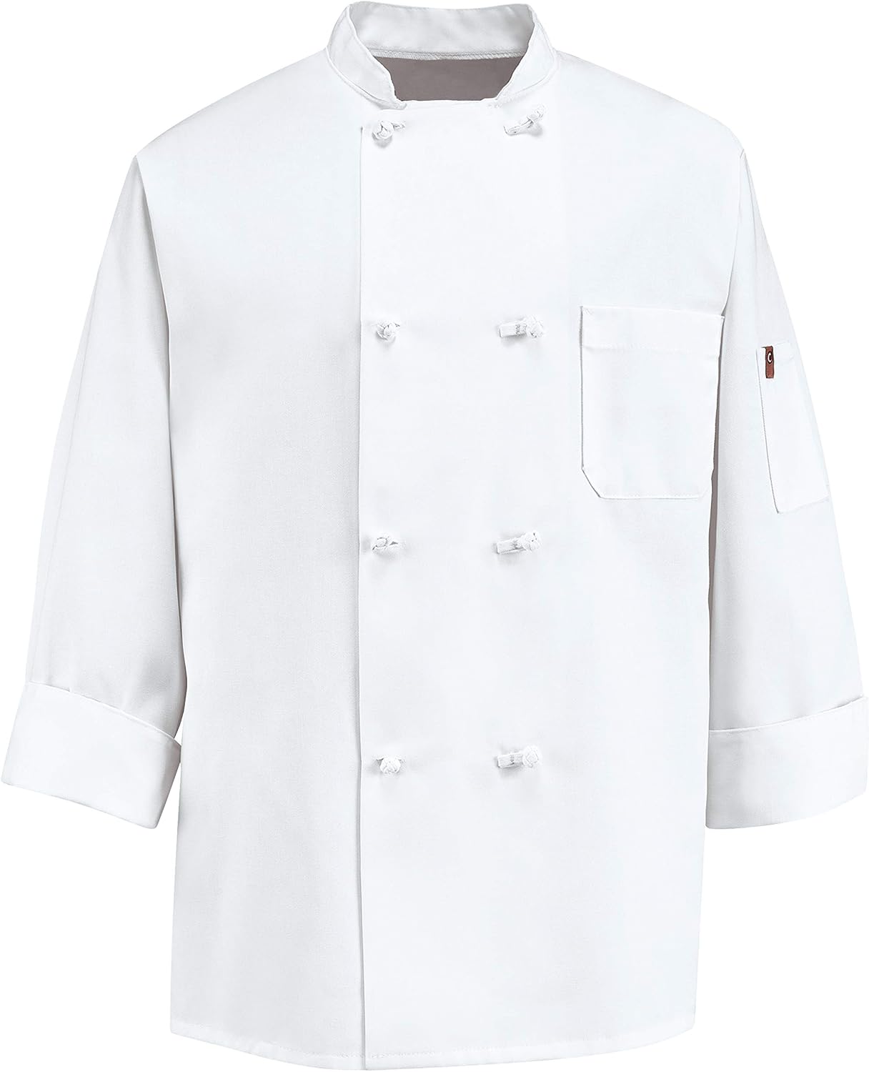 Abrigo chef original con 8 nudos y botones hombre