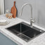 Fregadero empotrable acero inox 24x18"
