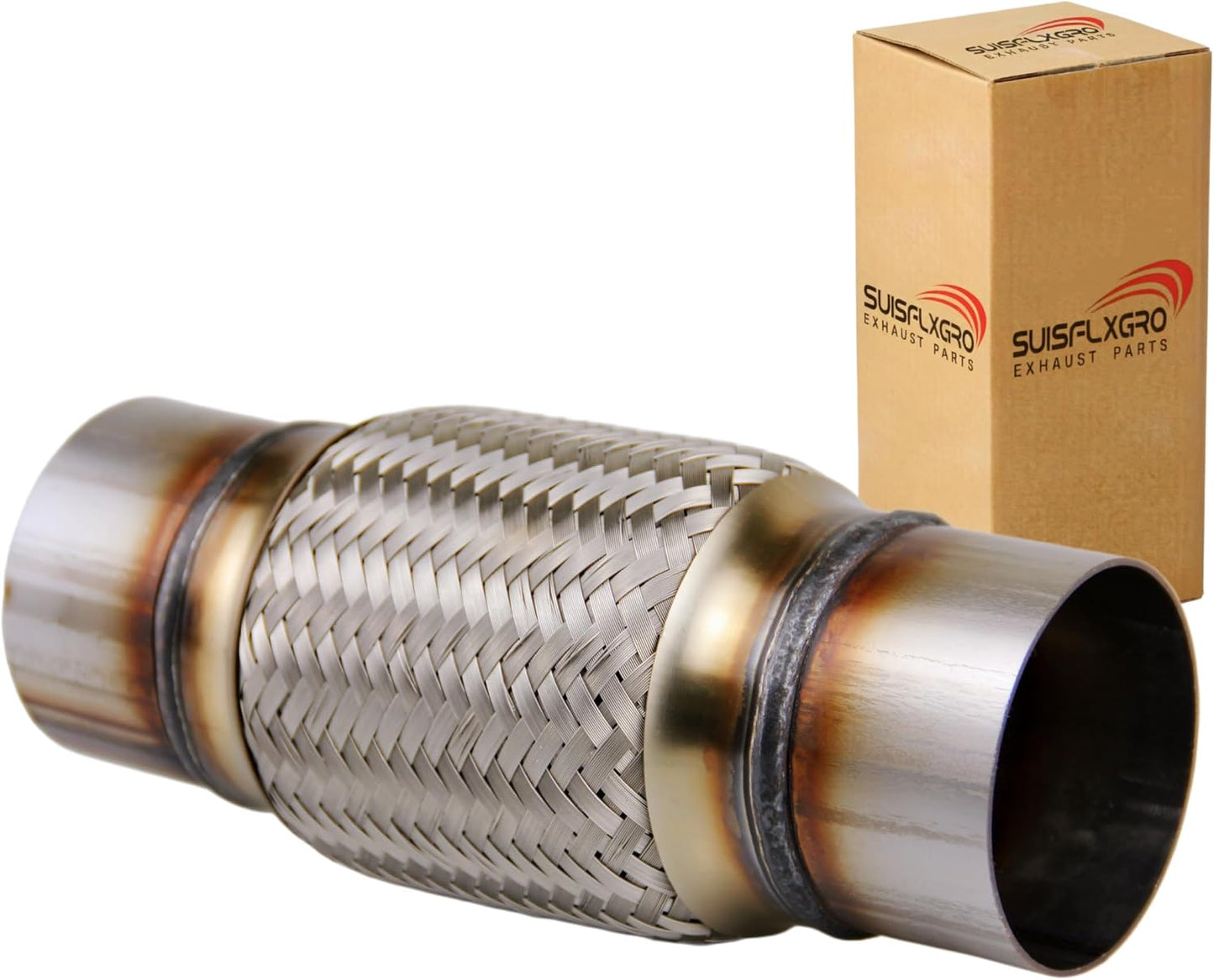 Tubo escape universal acero inox 3.5x6x10