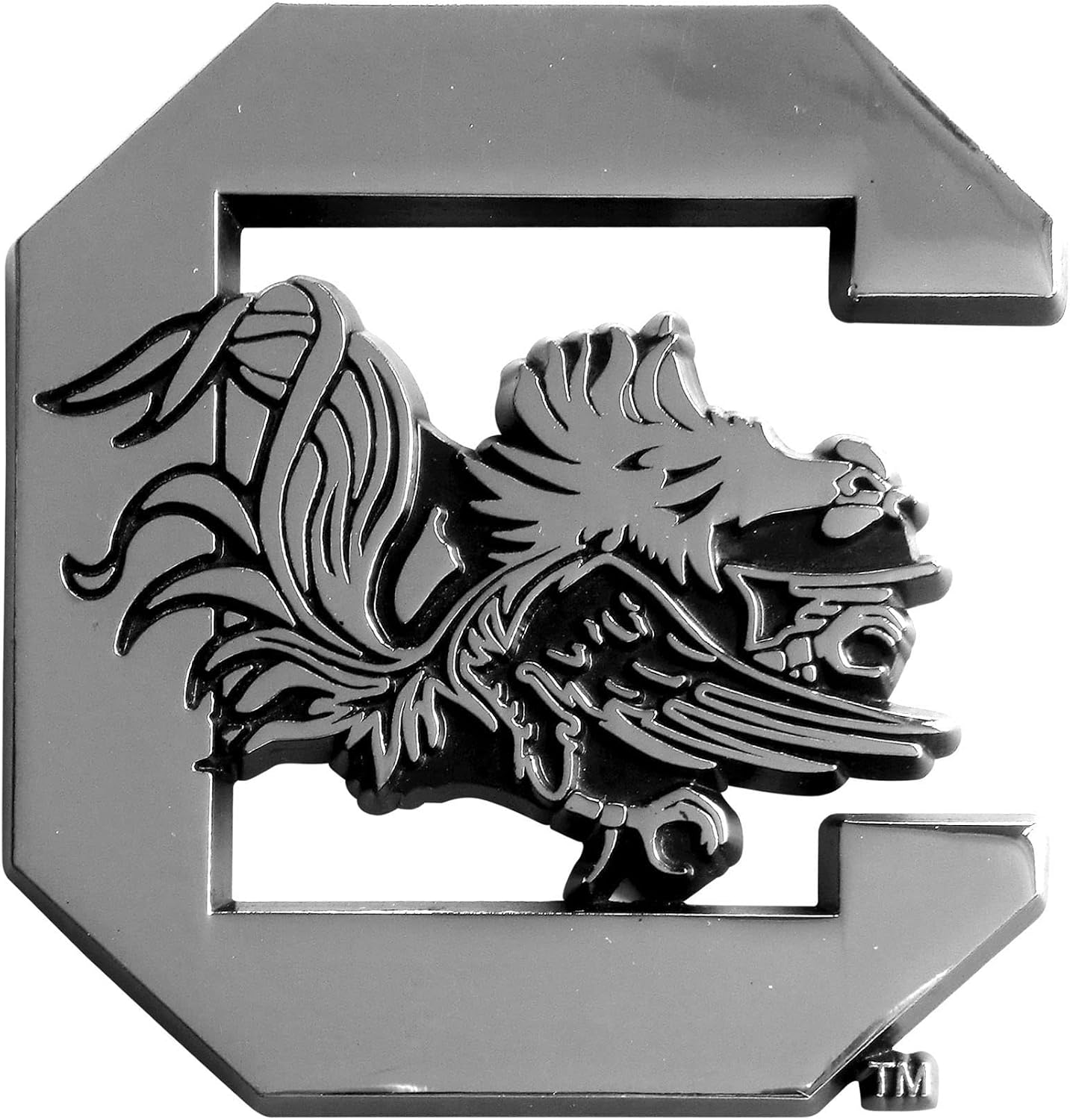 Emblema cromado NCAA para hombre