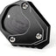 Soporte lateral motocicleta comp V85TT negro