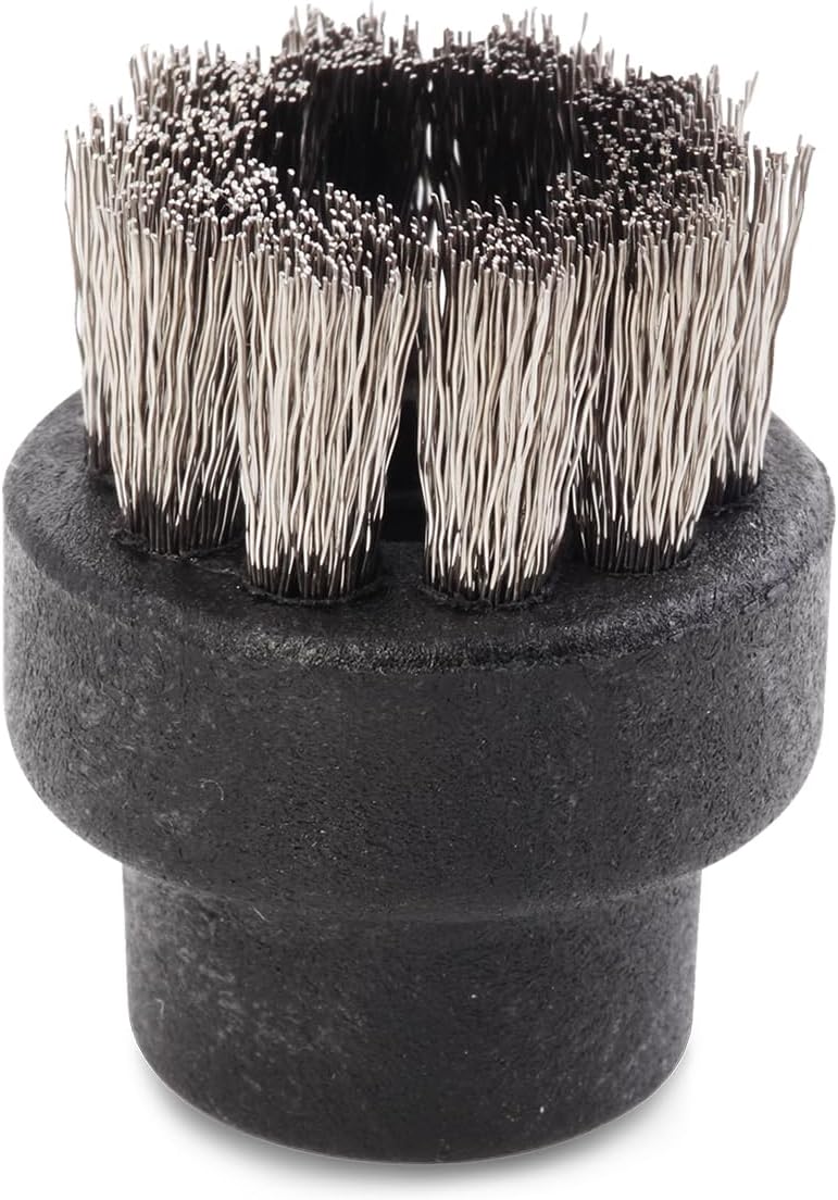 Cepillos acero inox para limpiadores a vapor set 10