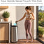 Bote basura acero inox sensor movimiento cocina