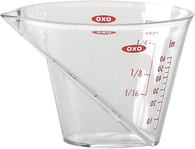 Herramientas medición en ángulo 2oz taza jigger