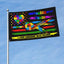 Bandera conciencia autismo 3x5ft hogar jardín