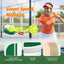 Set 4 palas pickleball madera premium con 4 pelotas y bolsa